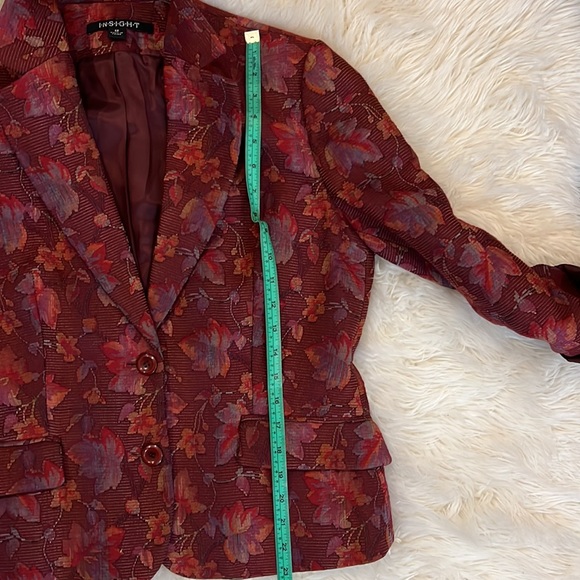 Floral tapestry blazer - Picture 6 of 7